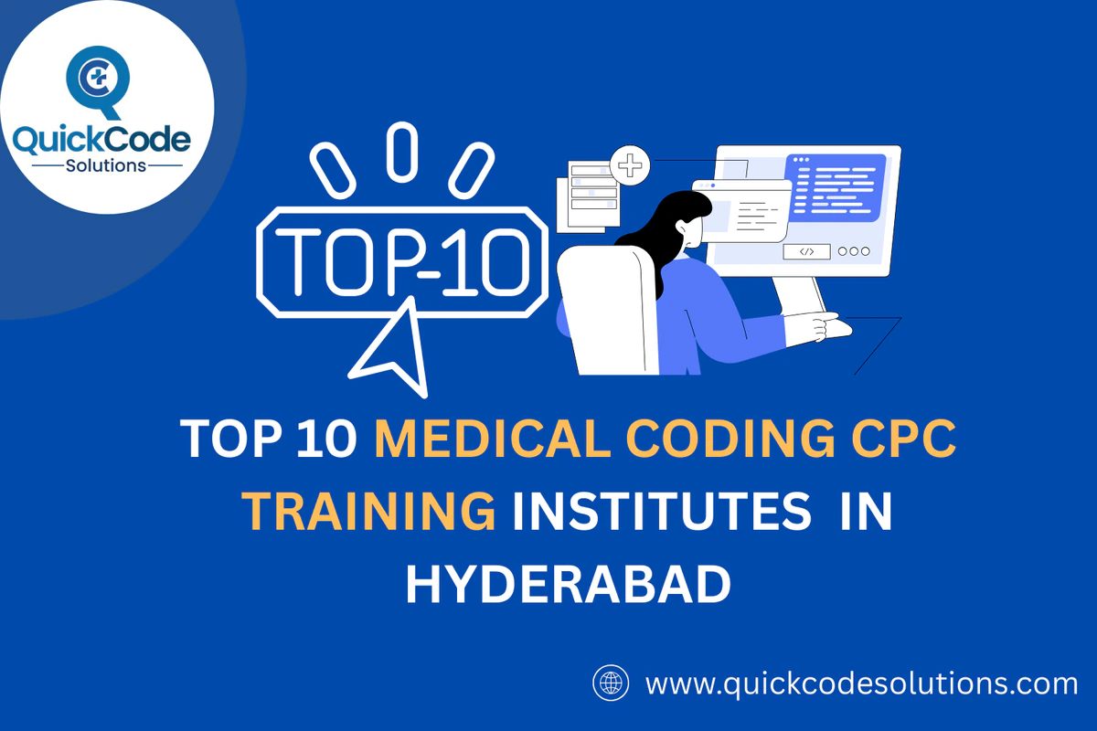Best medical coding CPC training institutes in Hyderabad — fees, certification and placement guide 2026