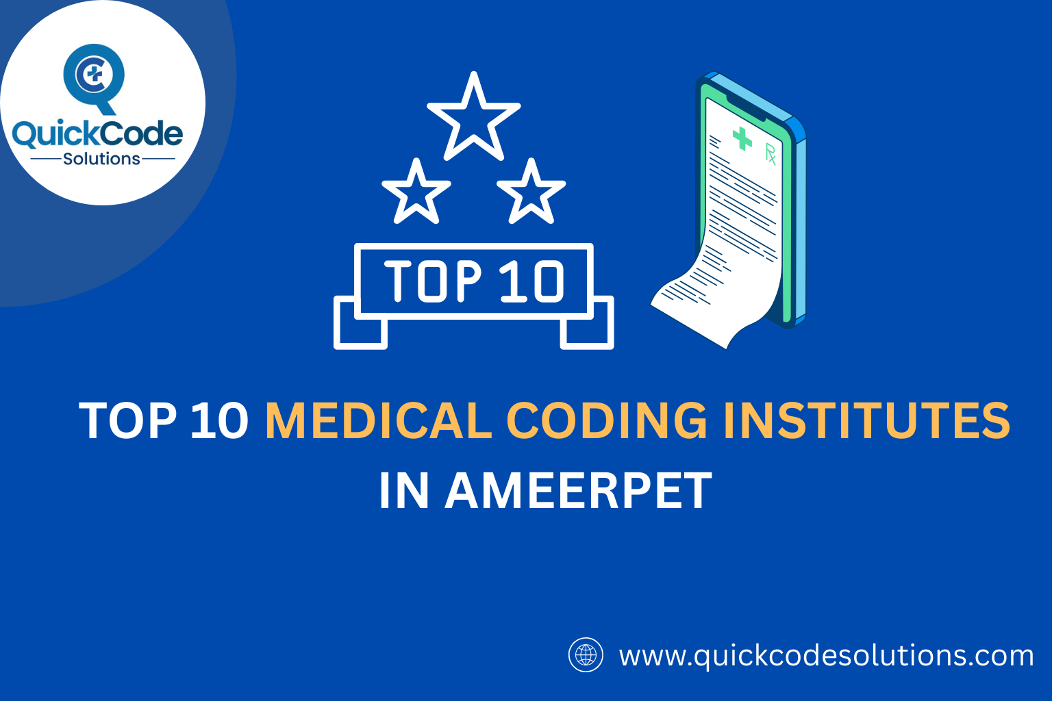 top 10 medical coding institutes in ameerpet list