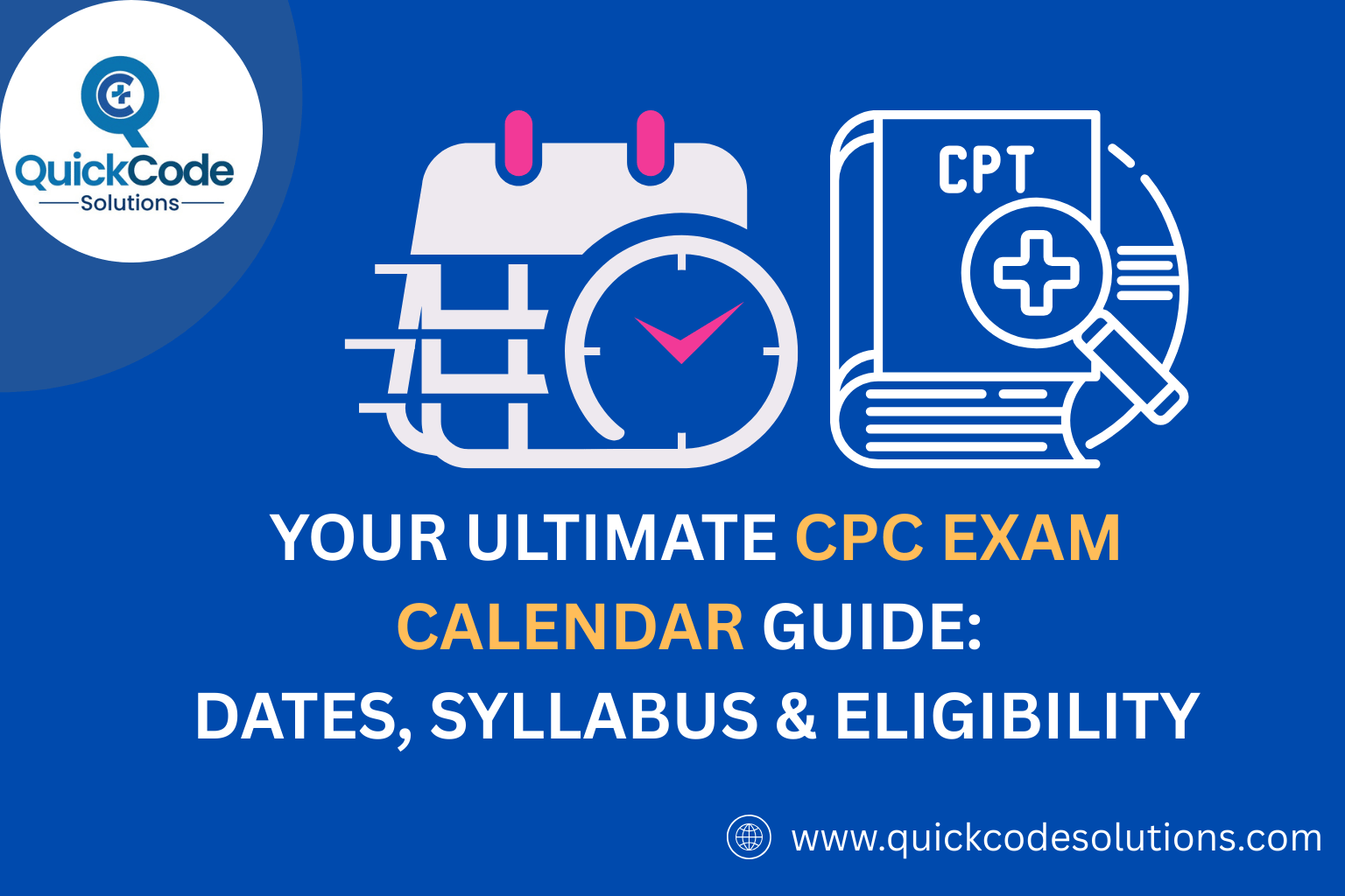 cpc exam calendar guide with full details